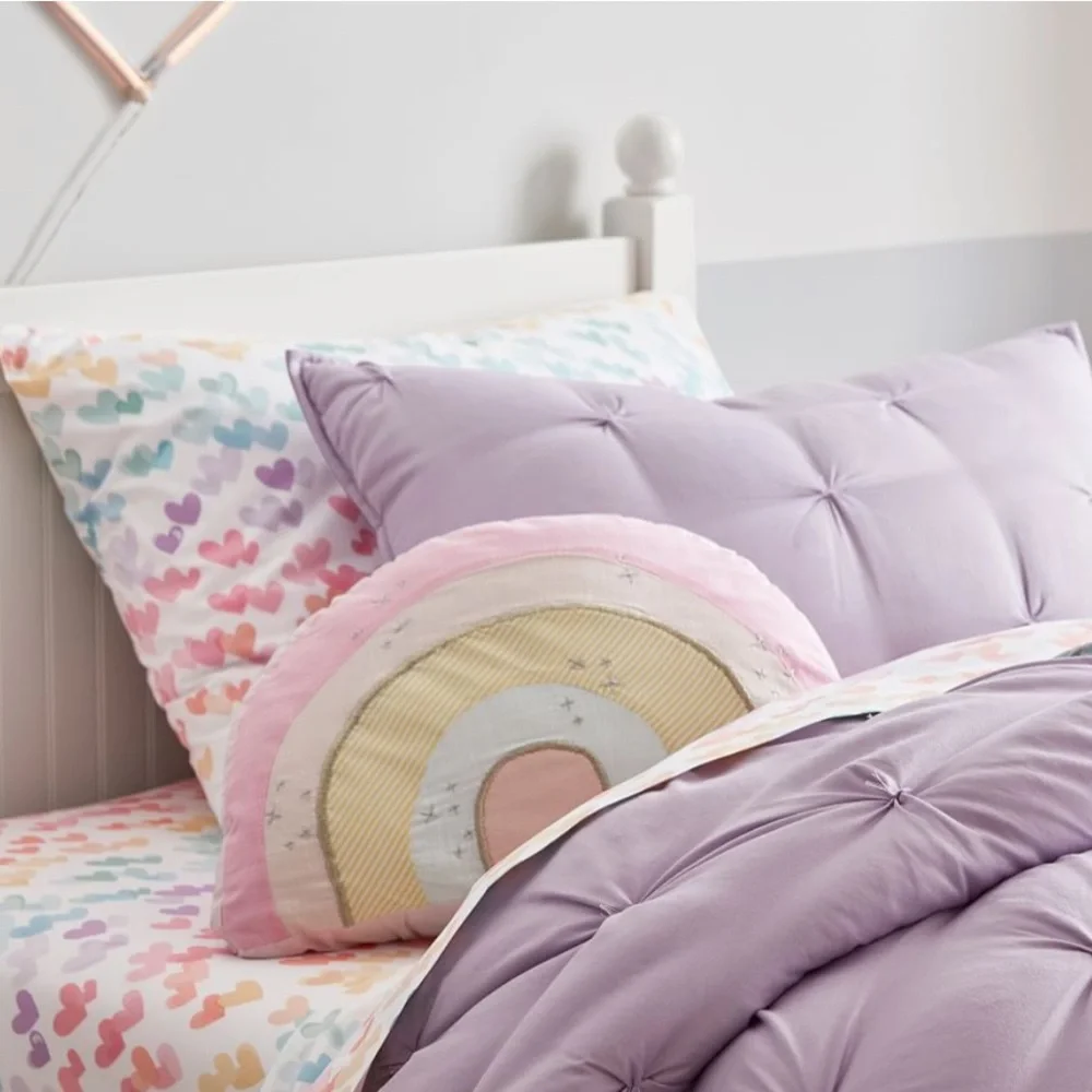 Pottery Barn Kids Retro Rainbow Pillow - Picture 2 of 5